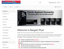 Tablet Screenshot of bargainplus.com.au